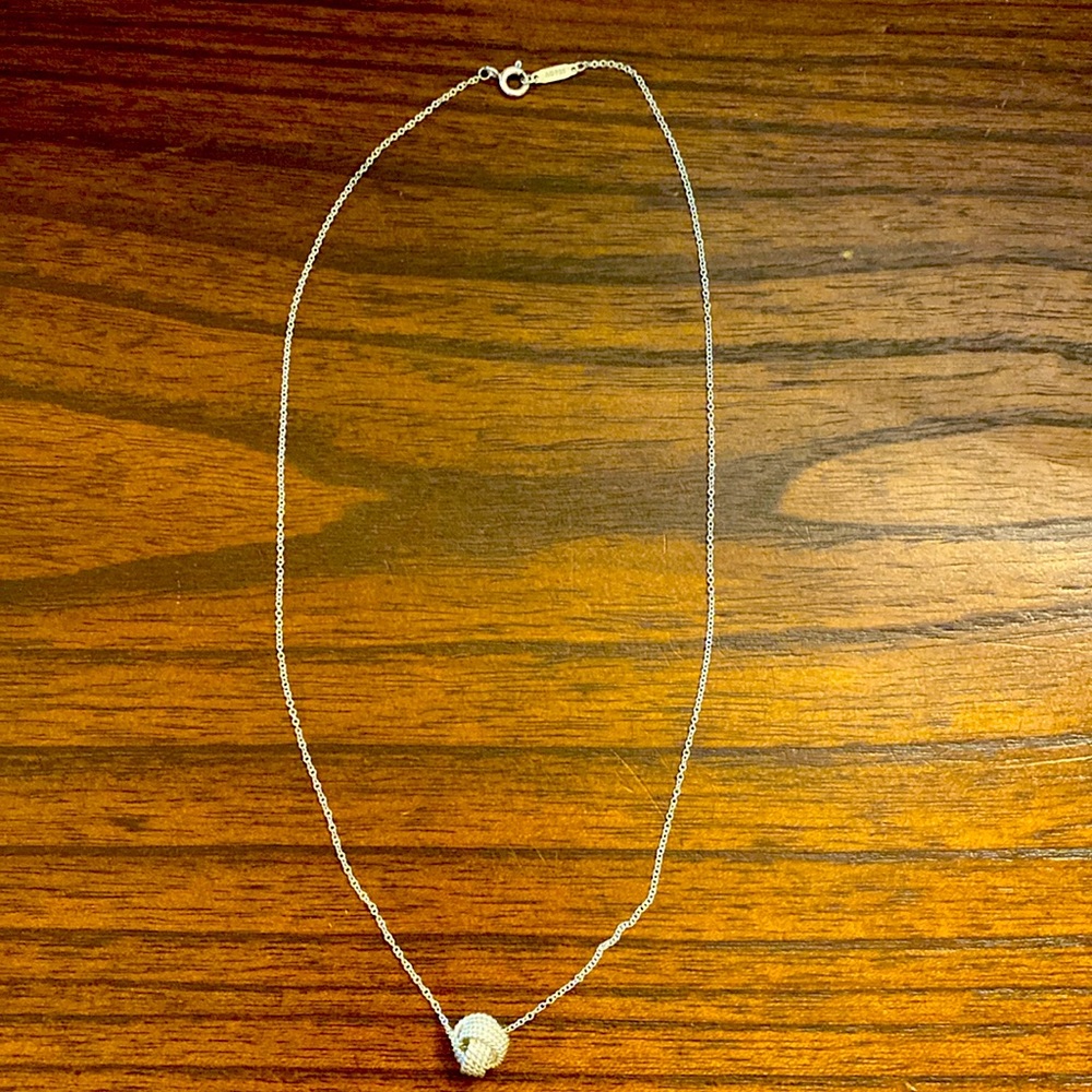 Tiffany Twist Knot Pendant